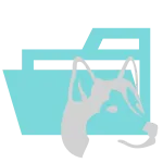 Husky Opened SVG Icon